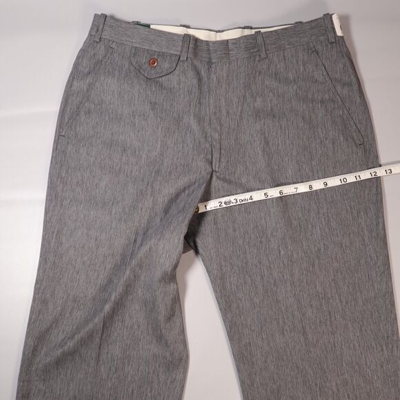 Vintage Orvis Mens 34x30 Micro Fiber Explorer Pants Gray Trousers Made In USA - Picture 9 of 9